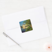 Kasteel Chenonceau, Loire Vallei, Vierkante Sticker (Envelop)