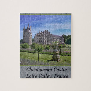 Kasteel Chenonceau-Loirevallei Frankrijk Fotopuzze Legpuzzel