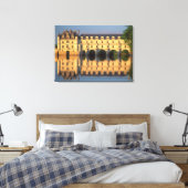 Kasteel Chenonceau, rivier Cher, Loir-et-Cher, 2 Canvas Afdruk (Insitu (Slaapkamer))