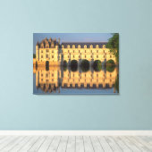 Kasteel Chenonceau, rivier Cher, Loir-et-Cher, 2 Canvas Afdruk (Insitu (Houten vloer))