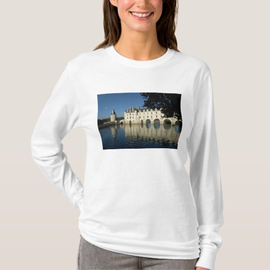 Kasteel Chenonceau, rivier Cher, Loir-et-Cher, 2 T-shirt (Voorkant)