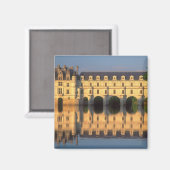 Kasteel Chenonceau, rivier Cher, Loir-et-Cher, Magneet (Voorkant / Achterkant)