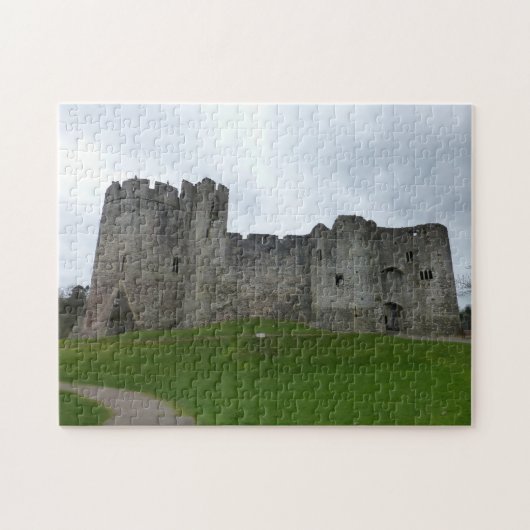 Kasteel Chepstow Wales Legpuzzel (Horizontaal)