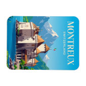 Kasteel Chillon Zwitserland Magneet (Horizontaal)