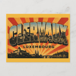 Kasteel Clervaux Luxemburg Briefkaart