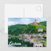 Kasteel Cochem, Duitsland Briefkaart (Voorkant / Achterkant)