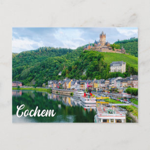 Kasteel Cochem, Duitsland Briefkaart