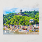 Kasteel Cochem, Duitsland Briefkaart (Voorkant)