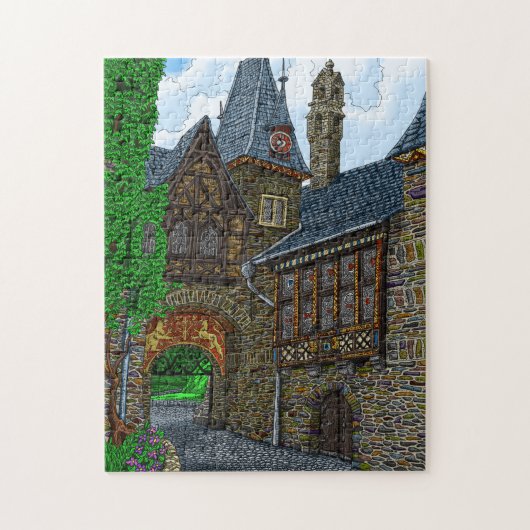 Kasteel Cochem Legpuzzel (Verticaal)