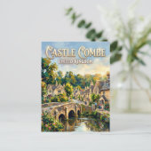 Kasteel Combe Verenigd Koninkrijk Briefkaart (Staand voorkant)