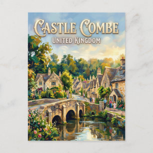 Kasteel Combe Verenigd Koninkrijk Briefkaart
