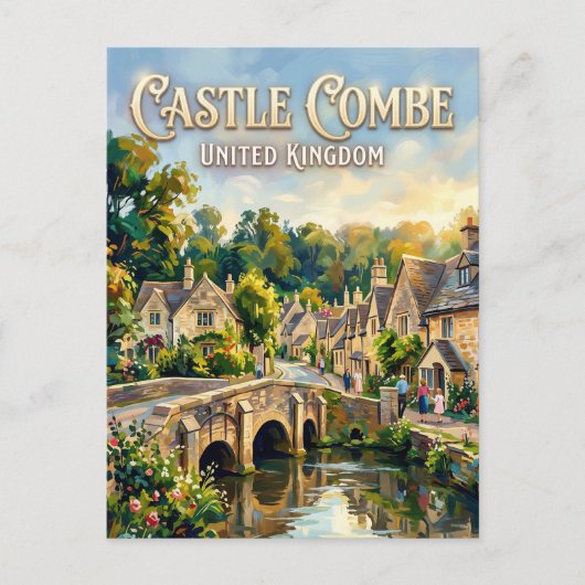 Kasteel Combe Verenigd Koninkrijk Briefkaart (Voorkant)