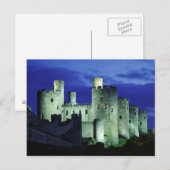 Kasteel Conwy, Gwynedd, Wales Briefkaart (Voorkant / Achterkant)
