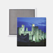 Kasteel Conwy, Gwynedd, Wales Magneet (Voorkant / Achterkant)