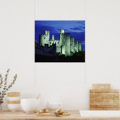 Kasteel Conwy, Gwynedd, Wales Poster (Keuken)