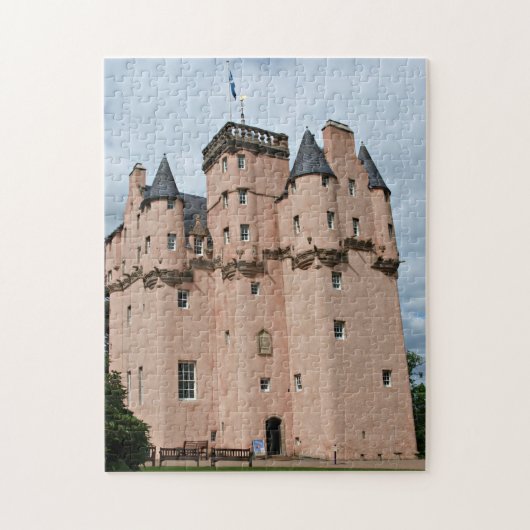 Kasteel Craigievar Aberdeen. Legpuzzel (Verticaal)