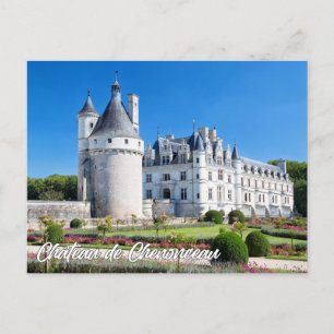Kasteel de Chenonceau, Frankrijk Briefkaart