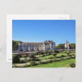 Kasteel de Chenonceau in de Loirevallei - Frankrij Briefkaart (Voorkant / Achterkant)
