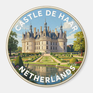 Kasteel De Haar Nederland Historisch Monument Magneet