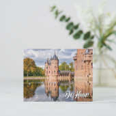 Kasteel De Haar, Utrecht, Nederland Briefkaart (Staand voorkant)