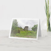 Kasteel Dolbadarn, Noord-Wales Kaart (Voorkant)