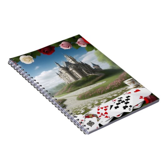 Kasteel door het Wonderland Portal Notitieboek (Rechterzijde)