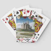Kasteel door het Wonderland Portal Pokerkaarten (Achterkant)