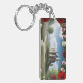 Kasteel door het Wonderland Portal Sleutelhanger (Voorkant Links)
