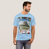 Kasteel door het Wonderland Portal T-shirt (Voorkant volledig)