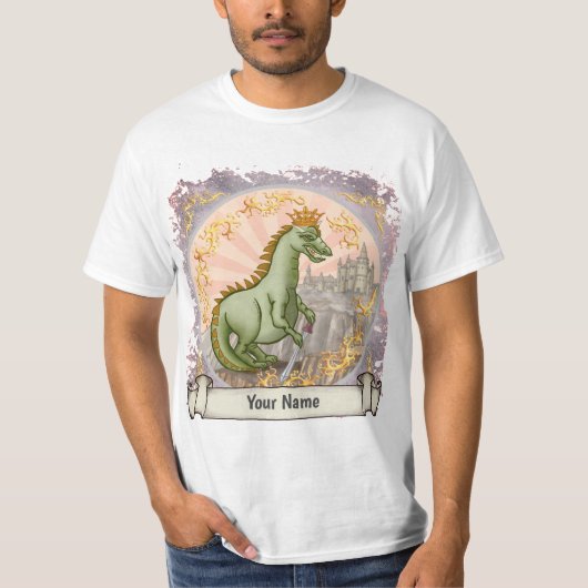 Kasteel Draak t-shirt (Voorkant)