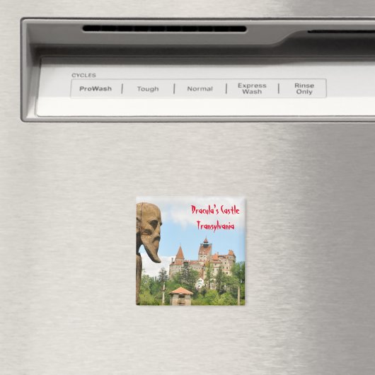 Kasteel Dracula in Bran, Brasov, Transsylvanië Magneet (Insitu (Vaatwasser))