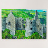 Kasteel Dunluce Antrim Ierland Legpuzzel (Horizontaal)