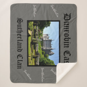 Kasteel Dunrobin Clan Sutherland Hoofd Alle Spelli Sherpa Deken