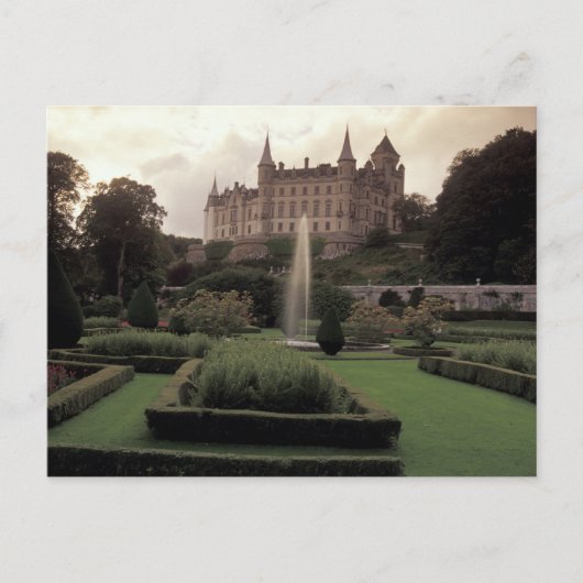 Kasteel Dunrobin, Schotland Briefkaart (Voorkant)