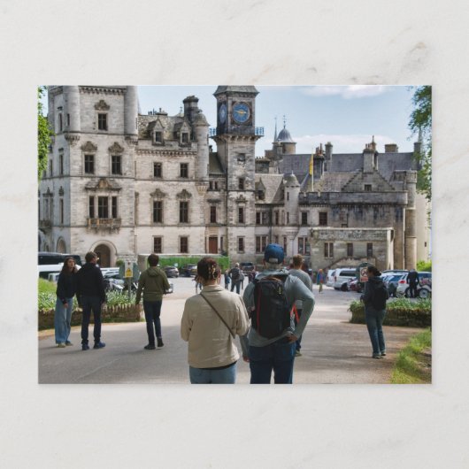 Kasteel Dunrobin, Schotland Briefkaart (Voorkant)