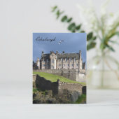 kasteel edinburgh briefkaart (Staand voorkant)