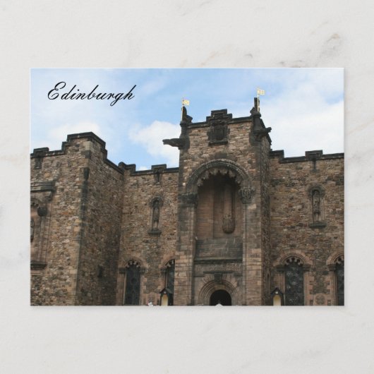 kasteel edinburgh briefkaart (Voorkant)