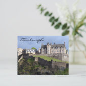 kasteel edinburgh briefkaart (Staand voorkant)