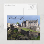 kasteel edinburgh briefkaart (Voorkant / Achterkant)