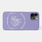Kasteel - een klassiek ontwerp Case-Mate iPhone case (Achterkant (horizontaal))