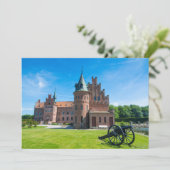 Kasteel Egeskov panorama Bedankkaart (Staand voorkant)