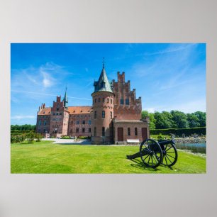 Kasteel Egeskov Scenic Poster