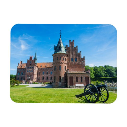 Kasteel Egeskov Schitterend Magneet (Horizontaal)