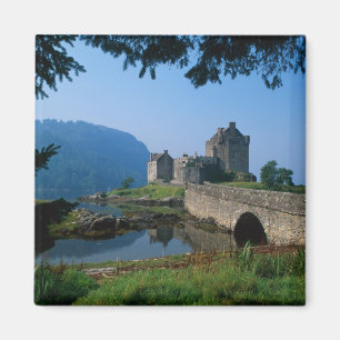 Kasteel Eilean Donan, Hooglanden, Schotland 2 Magneet