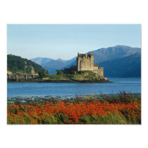 Kasteel Eilean Donan, Hooglanden, Schotland 3 Foto Afdruk
