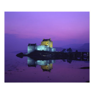 Kasteel Eilean Donan, Hooglanden, Schotland Foto Afdruk