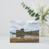 Kasteel Eilean Donan, Loch Duich - Schotland, VK Briefkaart (Staand voorkant)