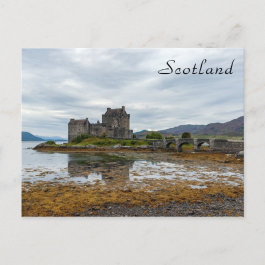Kasteel Eilean Donan, Loch Duich - Schotland, VK Briefkaart (Voorkant)
