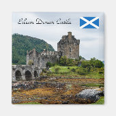 Kasteel Eilean Donan, Loch Duich - Schotland, VK Magneet (Voorkant)