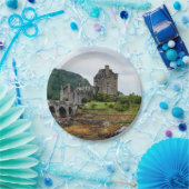 Kasteel Eilean Donan, Loch Duich - Schotland, VK Papieren Bordje (Feest)